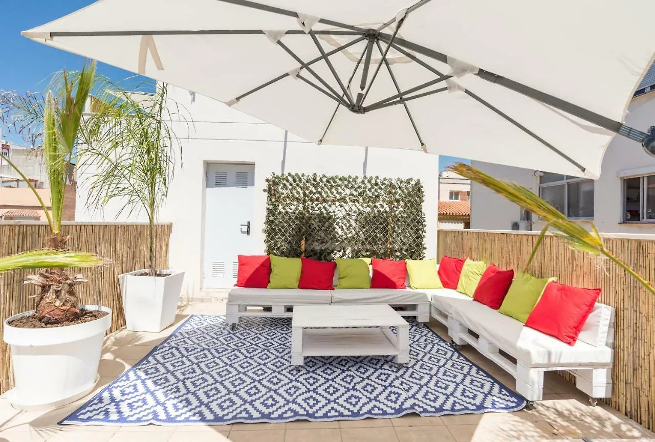 Apartment Ma1B-Apt Next To City Center, 2 Chillout Areas-Palms Malaga Spain
