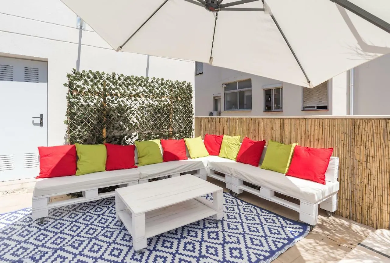 Ma1B-Apt Next To City Center, 2 Chillout Areas-Palms Malaga