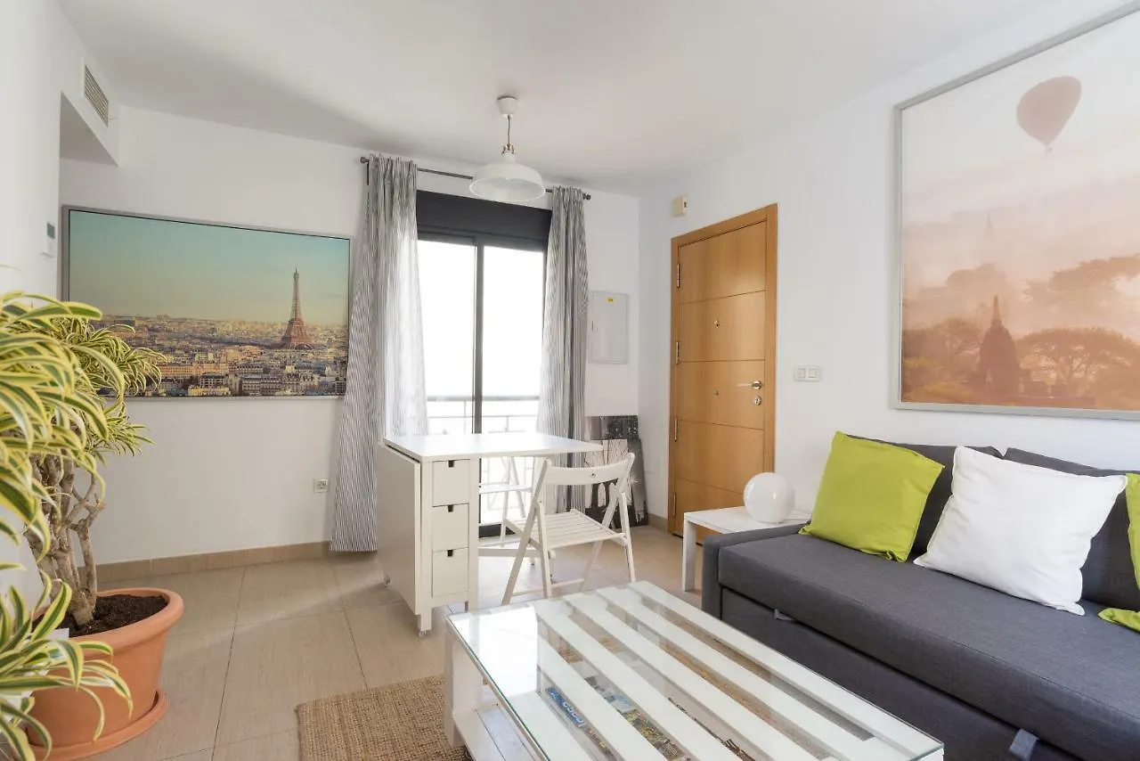 Ma1B-Apt Next To City Center, 2 Chillout Areas-Palms Malaga Apartment