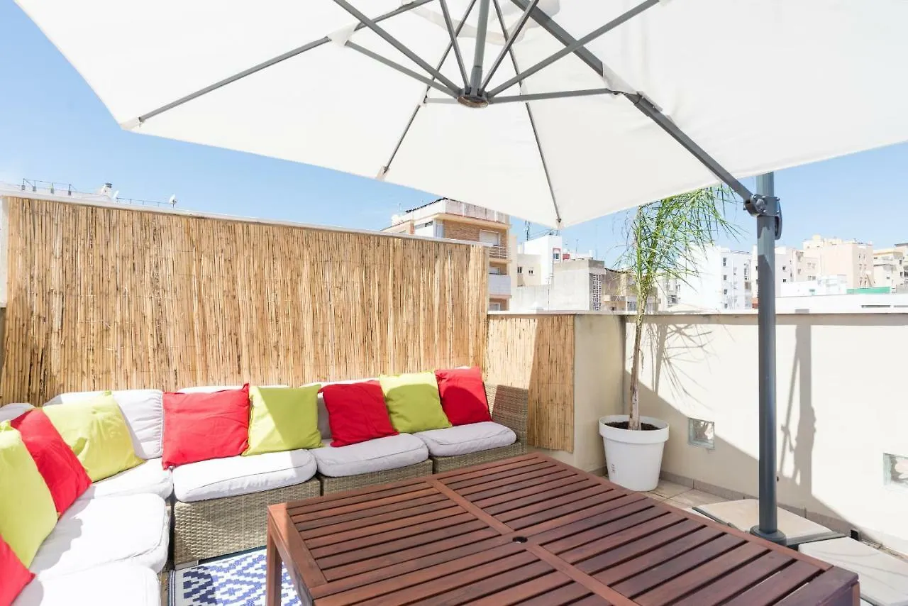 Apartment Ma1B-Apt Next To City Center, 2 Chillout Areas-Palms Malaga