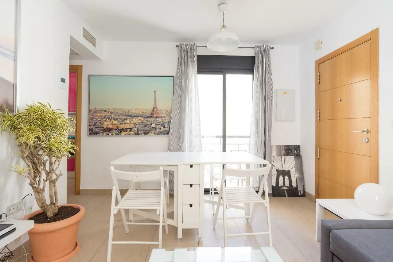 Ma1B-Apt Next To City Center, 2 Chillout Areas-Palms Malaga Spain