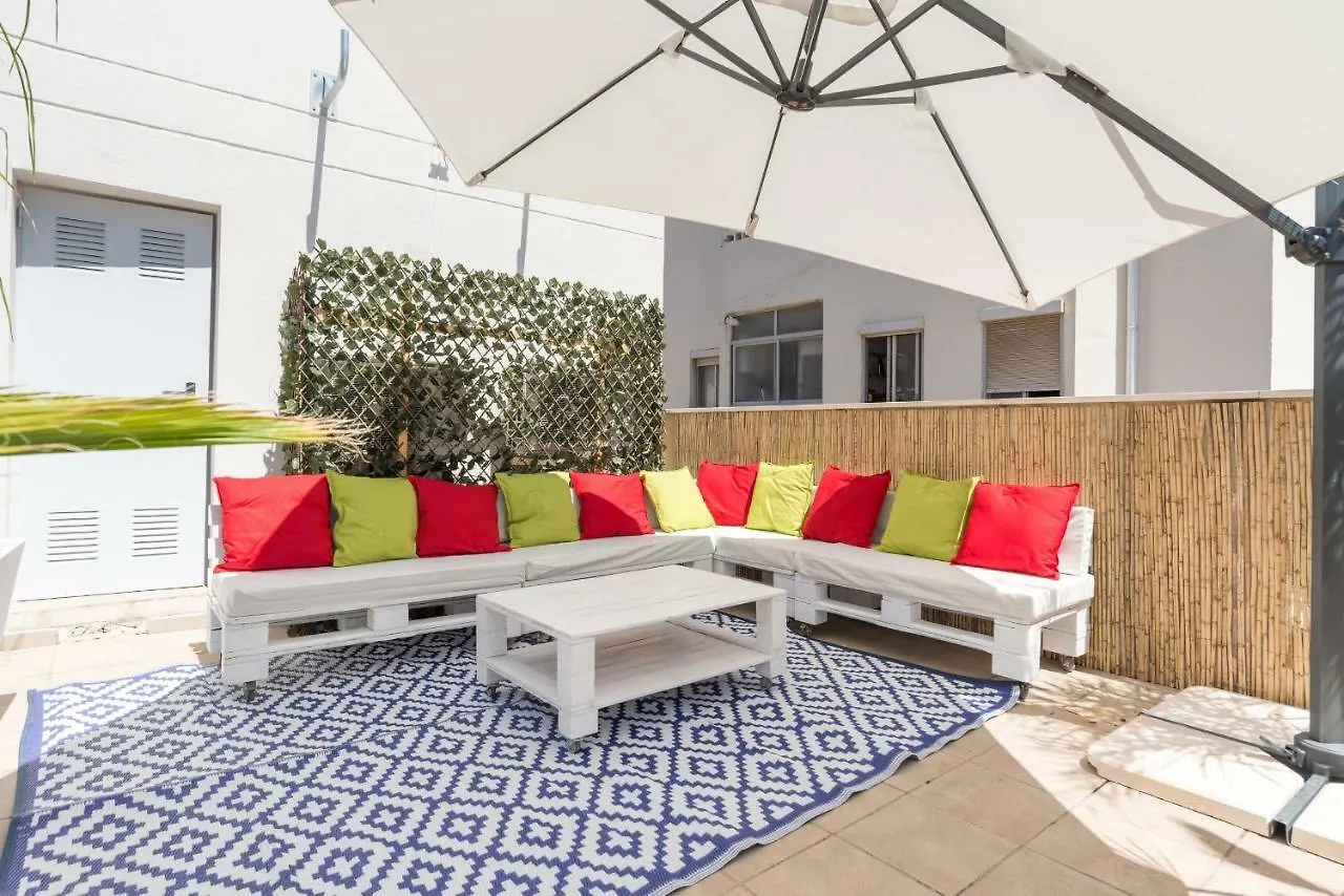Ma1B-Apt Next To City Center, 2 Chillout Areas-Palms Malaga 0*,  Spain