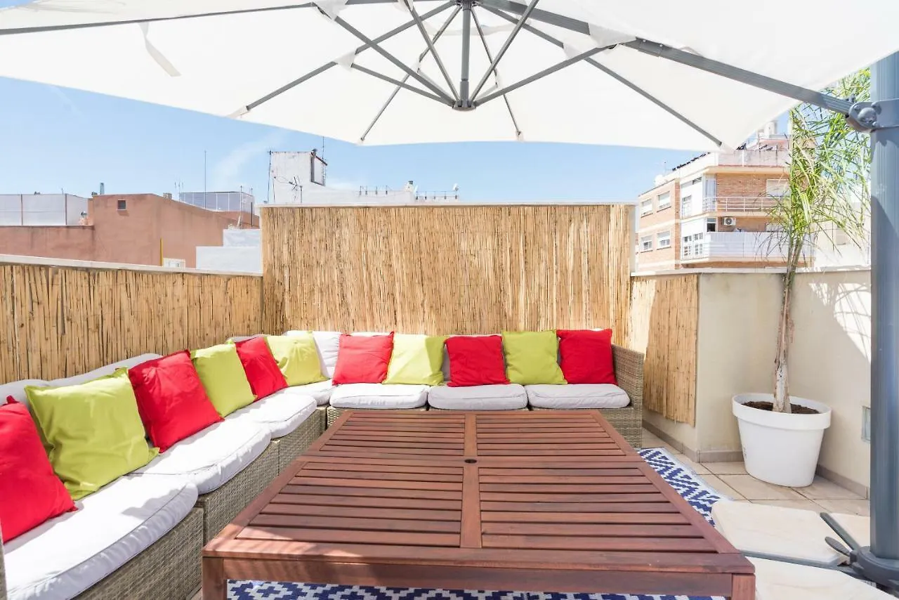 Ma1B-Apt Next To City Center, 2 Chillout Areas-Palms Malaga
